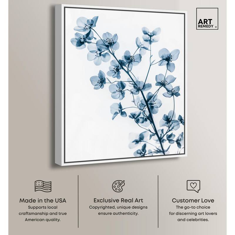 Translucent Petals II Canvas by Art Remedy