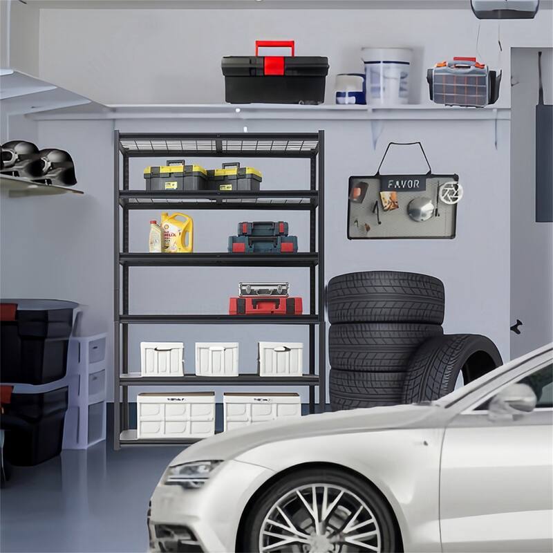 5 Tier Adjustable Heavy Duty Metal Storage Shelves