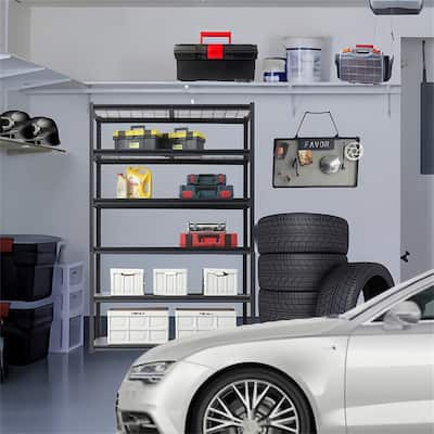 5 Tier Adjustable Heavy Duty Metal Storage Shelves