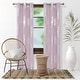 preview thumbnail 14 of 14, Flower Foil Printed Room Darkening Drapes for Girl's Bedroom 2 Panels