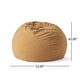 preview thumbnail 18 of 24, Newalla Modern Shearling 5-foot Bean Bag by Christopher Knight Home