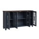preview thumbnail 29 of 34, 63" Vintage Style Wood Kitchen Accent Buffet Sideboard Cabinet - 63" in Width