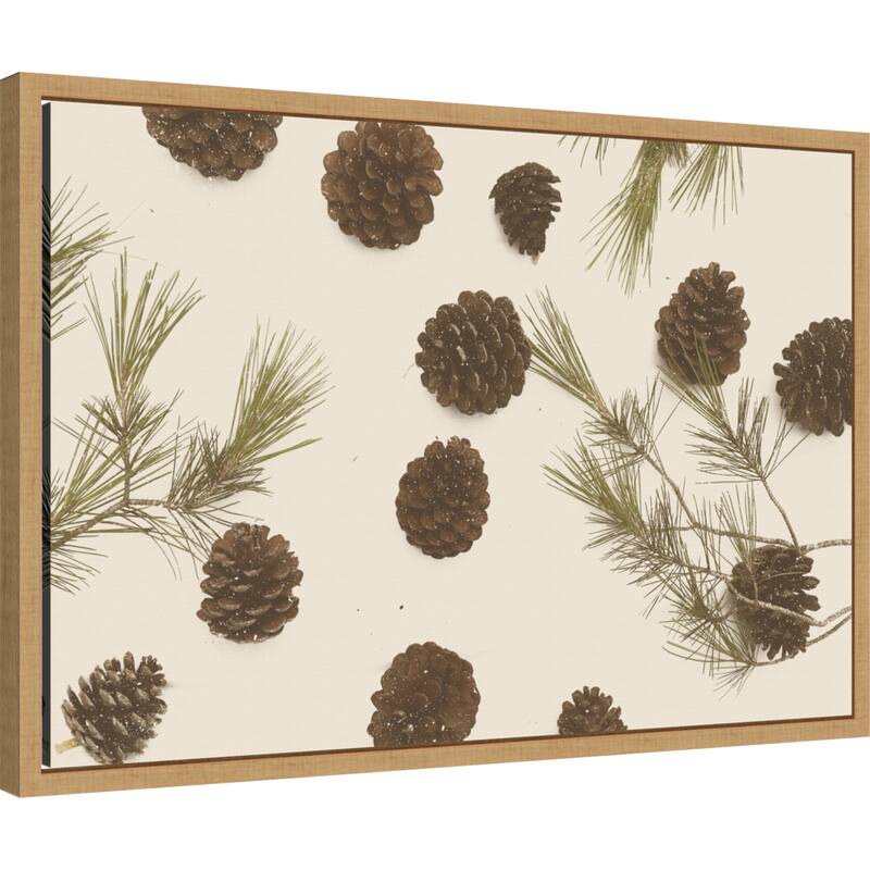 Merry Christmas My Dear by Florent Bodart (23 x 16 in.), Framed Canvas Wall Art Print