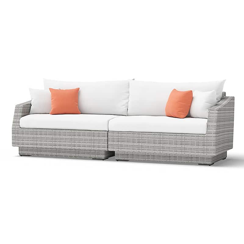 Cannes 6 Piece Sunbrella Outdoor Patio Sofa & Club Chair Set