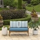 preview thumbnail 15 of 47, ARDEN Outdoor Loveseat Cushion Set, 48 x 24
