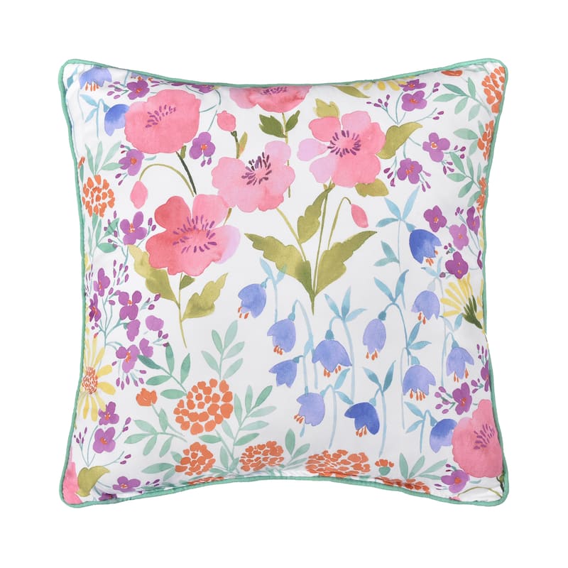 Jules 18" Square Decorative Throw Pillow