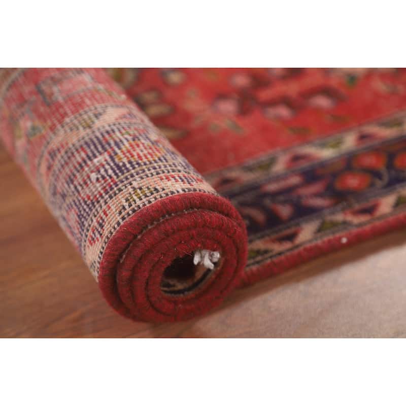 Tabriz Persian Vintage Rug Hand-Knotted Wool Carpet - 3'2" x 5'0"