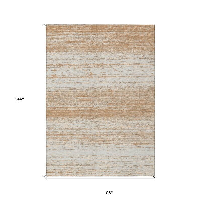 HomeRoots Striped Transitional Rectangle Outdoor Rug