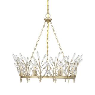Savoy House 1-4073-6 Orianna 6 Light 26" Wide Crystal Ring Chandelier