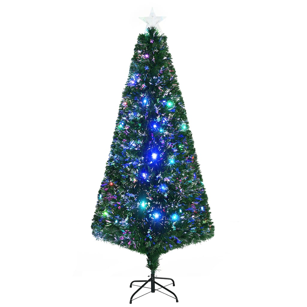 6FT Christmas Tree Fir Pre-Lit Artificial Christmas Tree