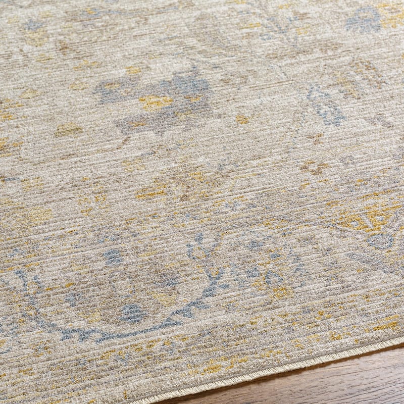 Leah Traditional Floral & Botanical Area Rug