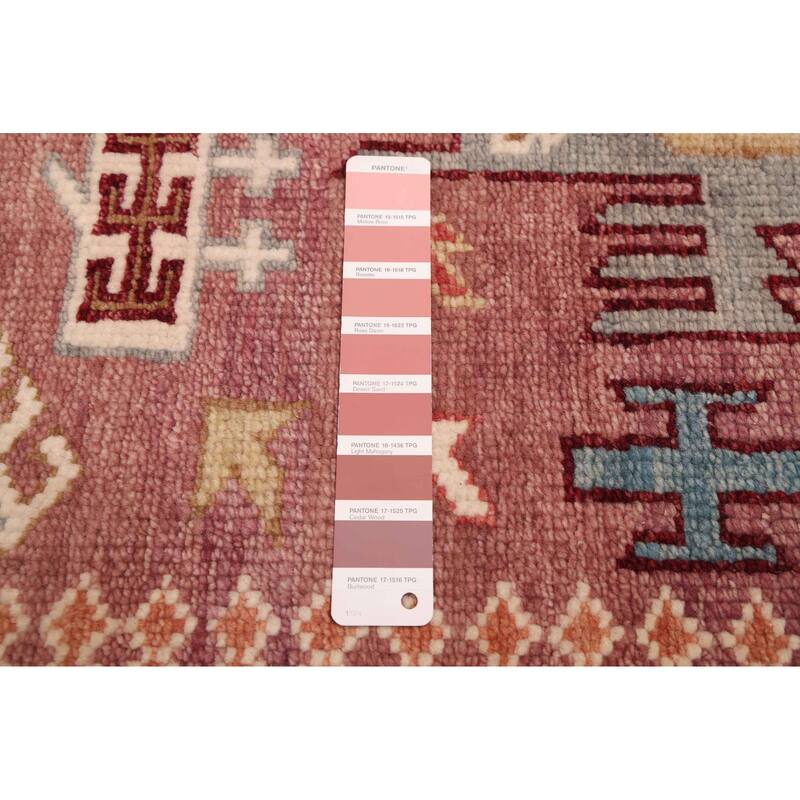 ECARPETGALLERY Hand-knotted Jules Serapi Dark Violet Wool Rug - 7'11 x 9'9