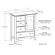 preview thumbnail 11 of 18, WYNDENHALL Mansfield SOLID WOOD 39 inch Wide Transitional Medium Storage Cabinet - 39"w x 17"d x 42" h