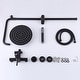 preview thumbnail 16 of 58, Outdoor 10 Inch Round Rain Shower Set with Handheld Shower (Adjustable Slider)