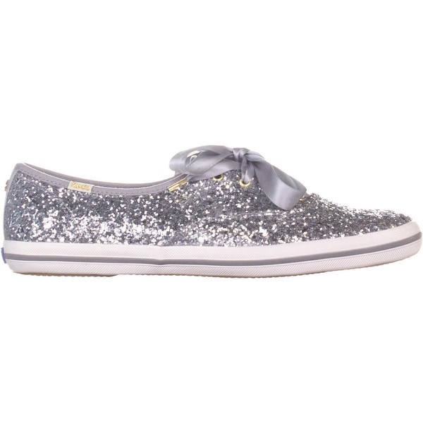 silver glitter keds