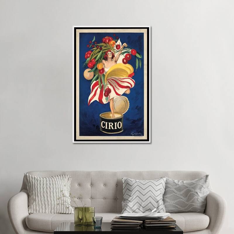 iCanvas "Cirio" by Leonetto Cappiello Framed Canvas Print