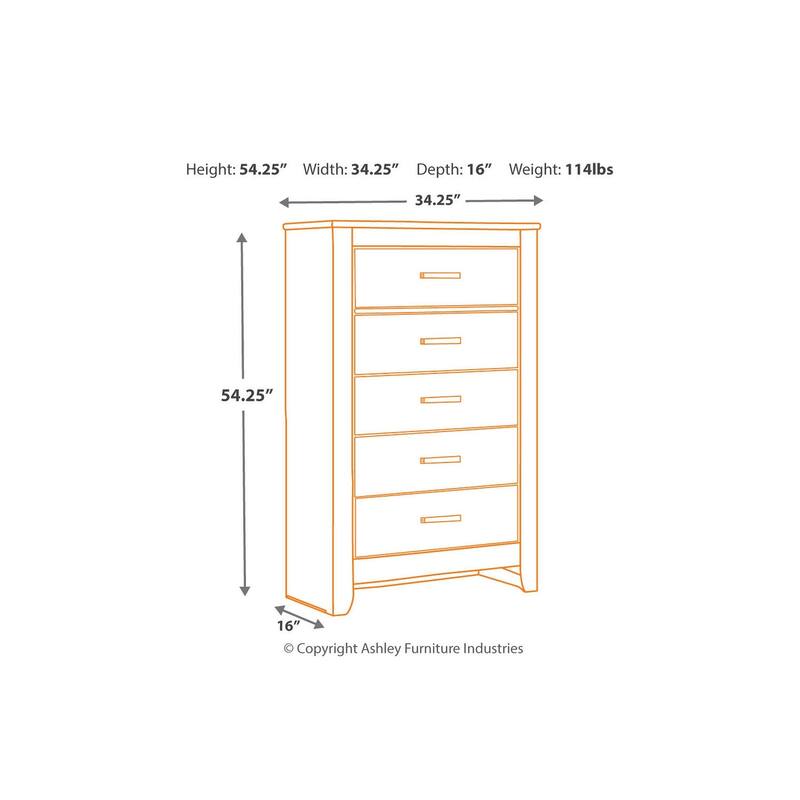 Signature Design by Ashley Brinxton Urban Charcoal Dresser