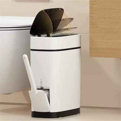 Bathroom Trash Can Set -  13 x 6 x 14