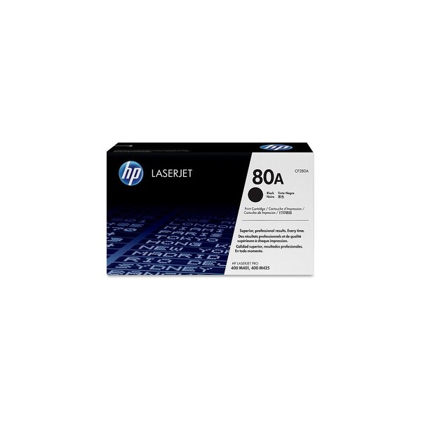 4PK CF280A 80A Black Toner Cartridge For HP LaserJet Pro 400 M401dn M401dne