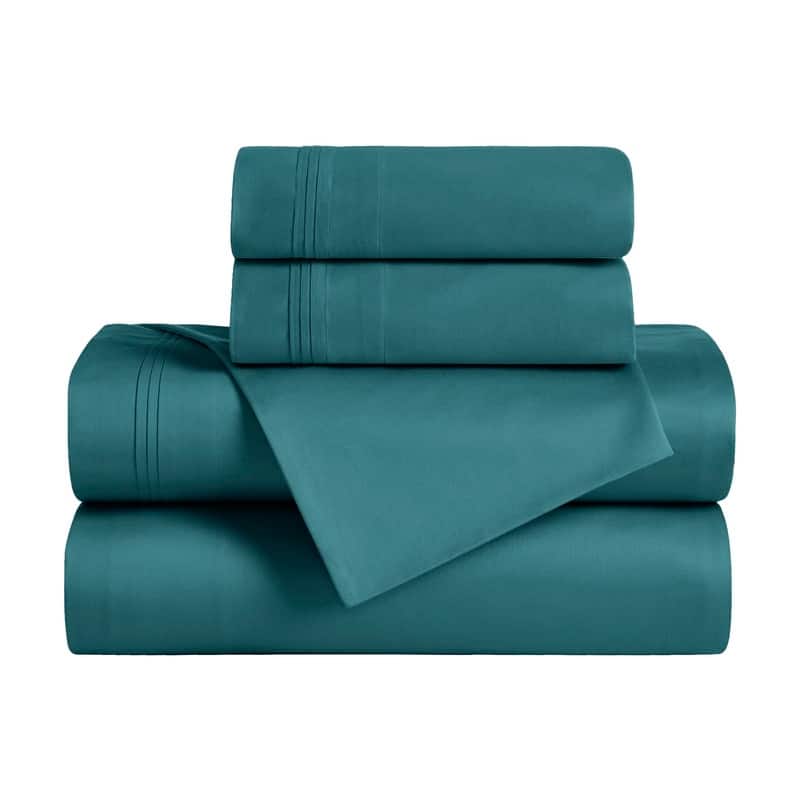 Superior Egyptian Cotton 650 Thread Count Deep Pocket Solid Sheet Set