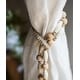 preview thumbnail 5 of 8, RusticReach Solid Wood Handmade Rustic Curtain Tiebacks