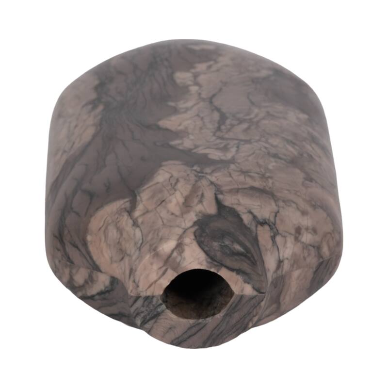 Sagebrook Home Levanto Multi Marbled Cylinder Contemporary Vase