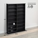 preview thumbnail 26 of 34, Prepac Media Storage Display Cabinet 8.75" D x 38.75" W x 51" H