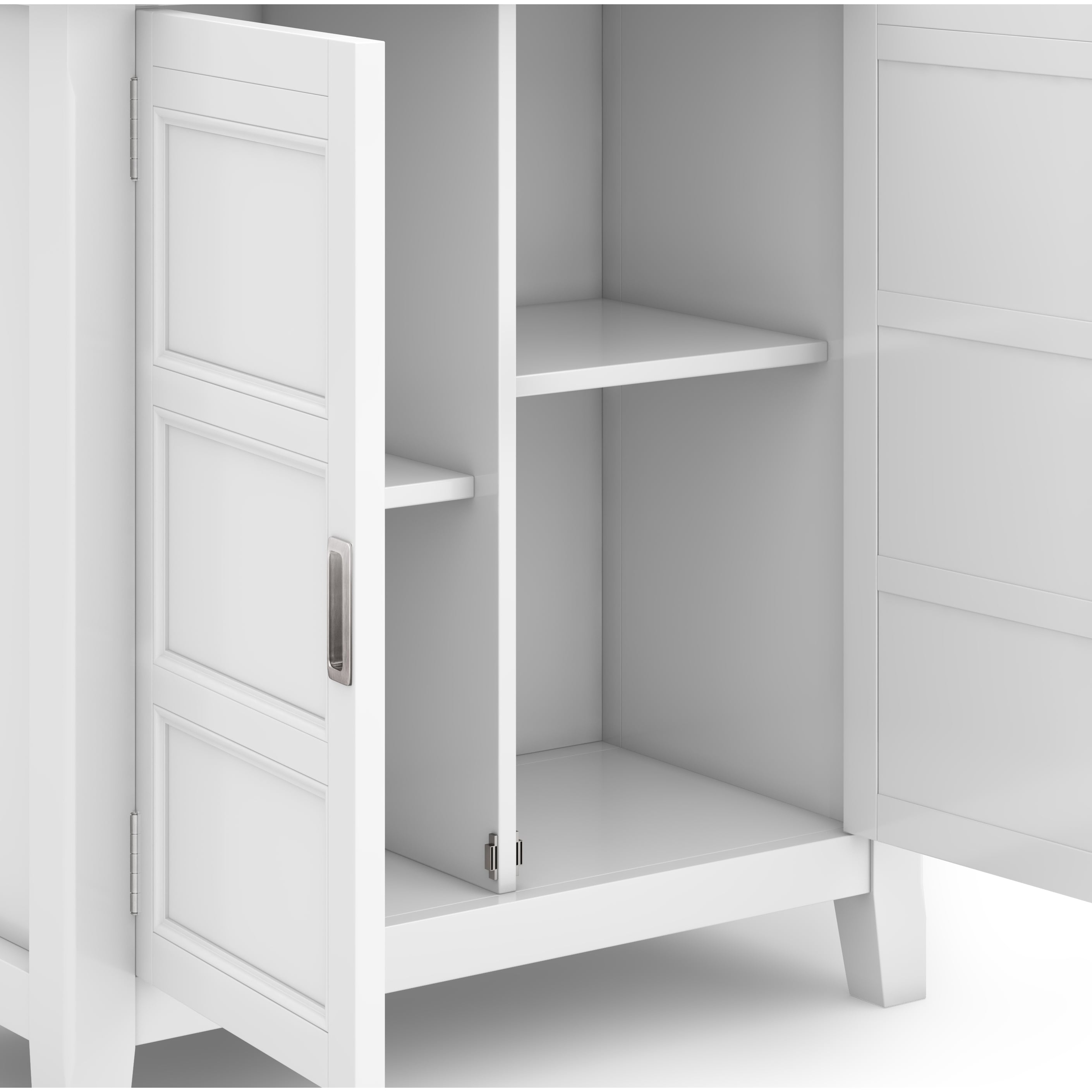 30 inch wide outlet white storage cabinet