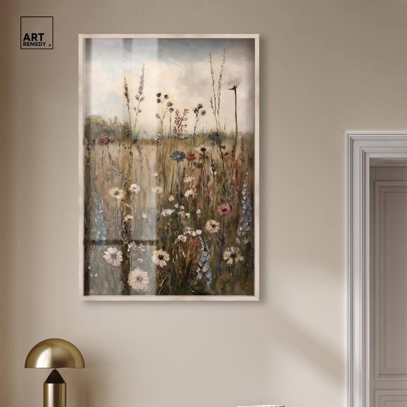 Field of Forgotten Dreams II Shadowbox by Art Remedy
