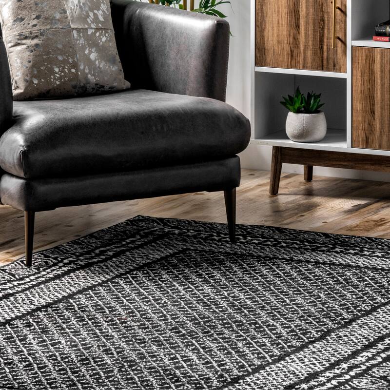 Nuloom Arabella Contemporary Bordered Area Rug