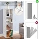preview thumbnail 5 of 34, VECELO Set of 2 Open Bookshelf Set 4-Tier Five Irregular Cube Bookcase Multipurpose Storage Organizer for Small Spaces