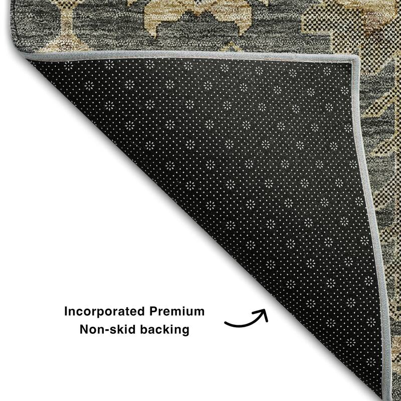 Premium Washable Super Soft Traditional Global Mayfield Rug