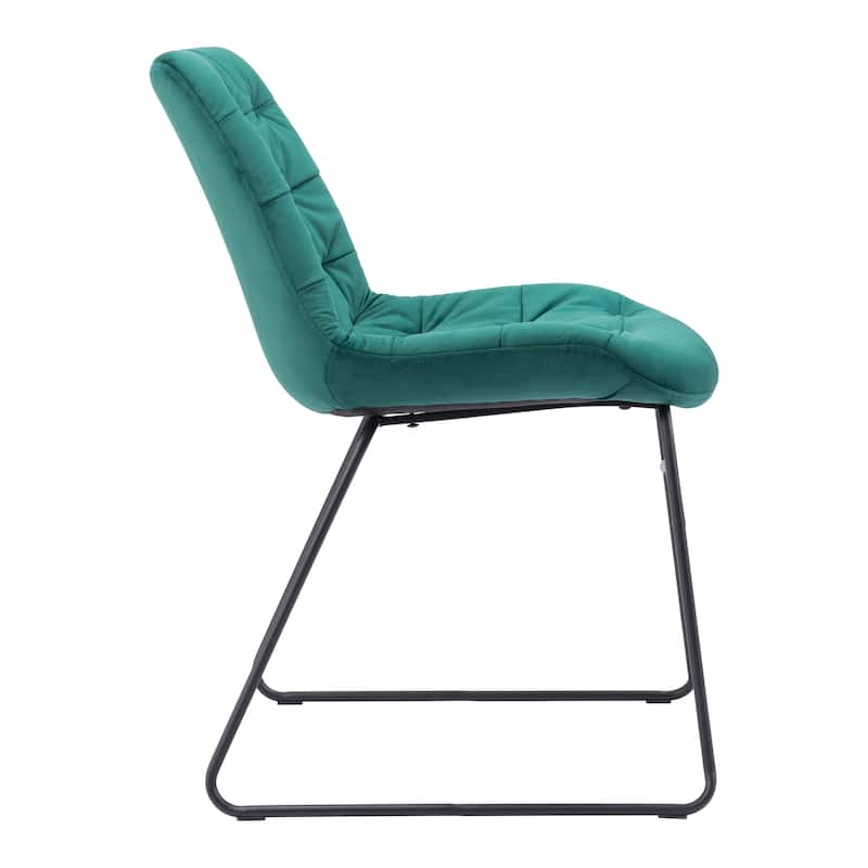 Tammy Dining Chair (Set of 2) Green - Product (in) : 20.9" W x 24.4" D x 31.1" H