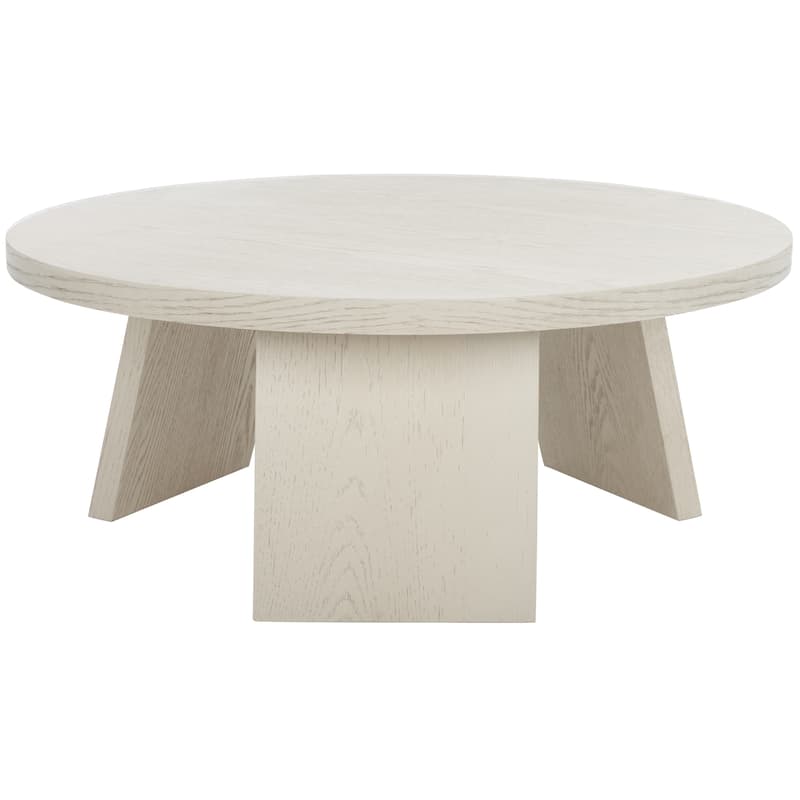 SAFAVIEH Couture Julianna Modern Wood Coffee Table - 36 in. W x 36 in. D x 15 in. H