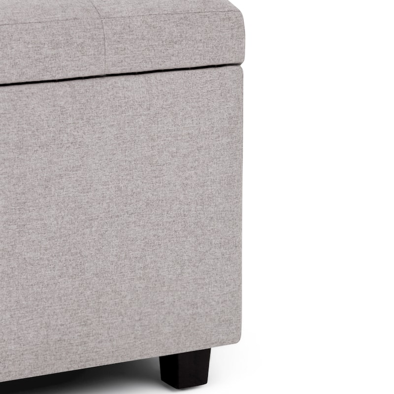 WYNDENHALL Essex 34-in. Wide Rectangular Storage Ottoman