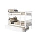preview thumbnail 2 of 11, Somette Claire Twin Bunk Bed with Trundle Bed (Mattresses Not Included)