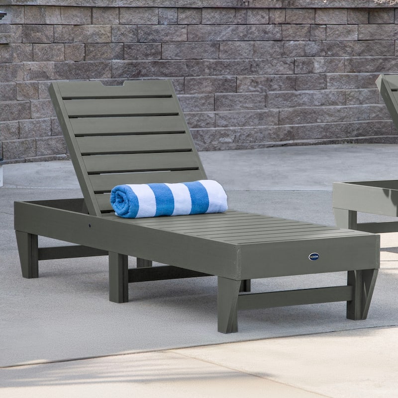 Highwood Professional Commercial Grade Pinehurst Chaise Lounge