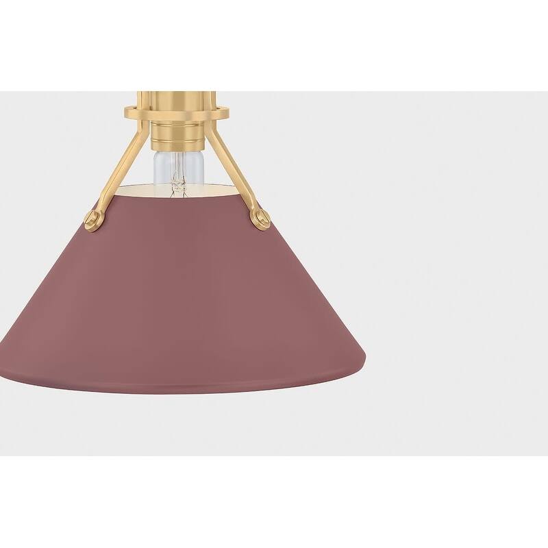 Hudson Valley Lighting Painted No.2 10" Wide Mini Pendant