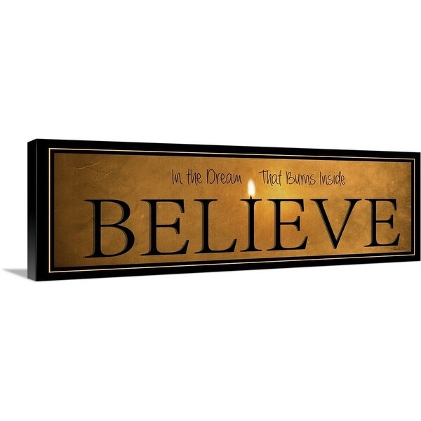 "Believe" Canvas Wall Art