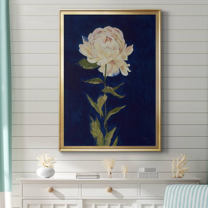 PRETTY AS A PEONY I Premium Framed Canvas - Ready to Hang