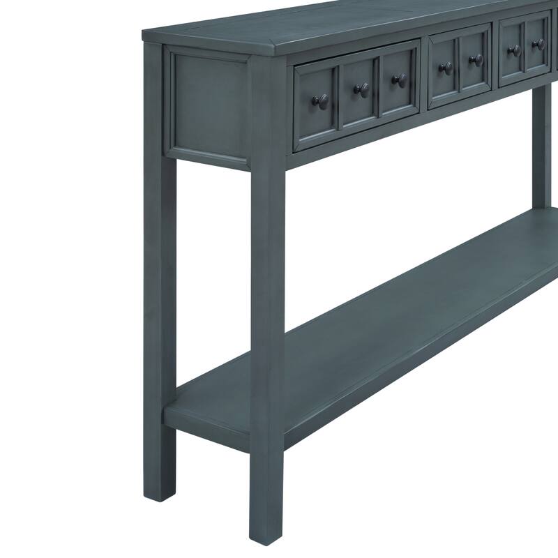 Rustic Entryway Console Table and 60" Long Sofa Table