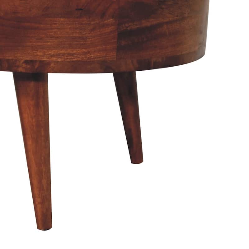 Artisan Furniture Solid Wood Honey Caramel Coffee Table, Brown with 1 Drawer