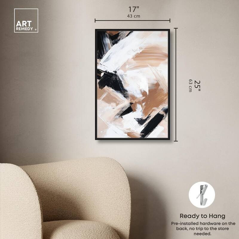 Sable and Sand I Canvas by Art Remedy