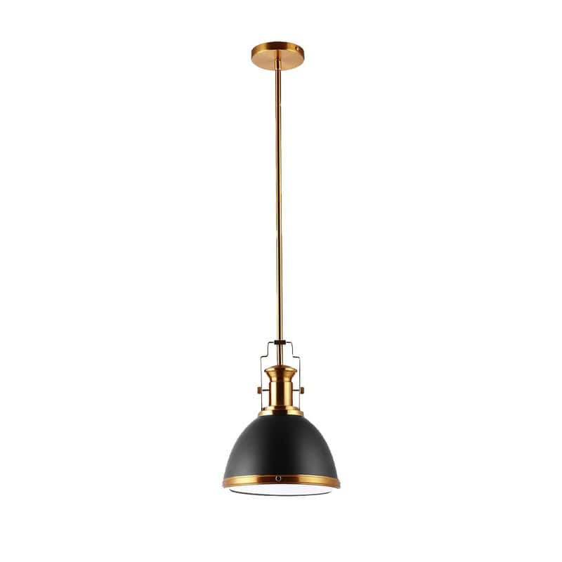 1 Light hanging lighting black/Brass gold island lights iron pendant lights