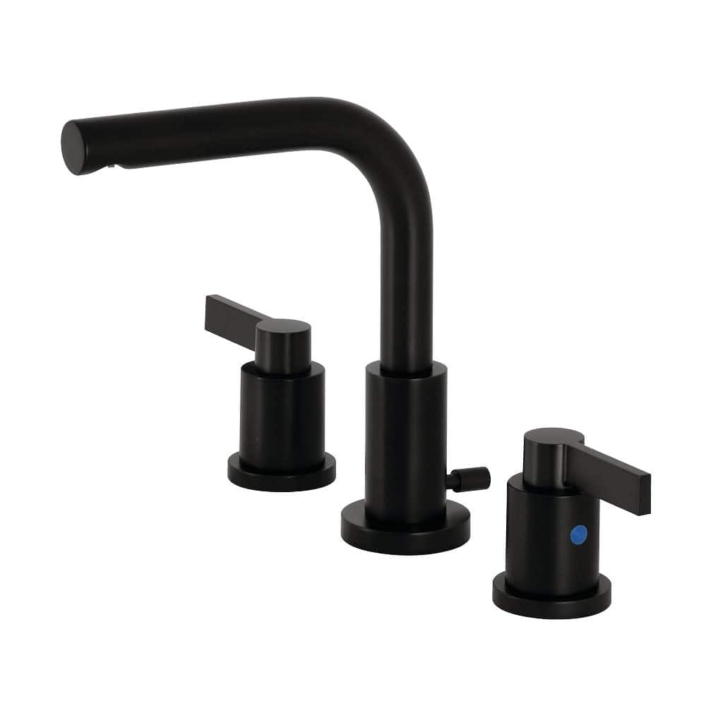 Kingston Brass NuvoFusion 1.2 GPM Deck Mounted Bathroom Faucet with