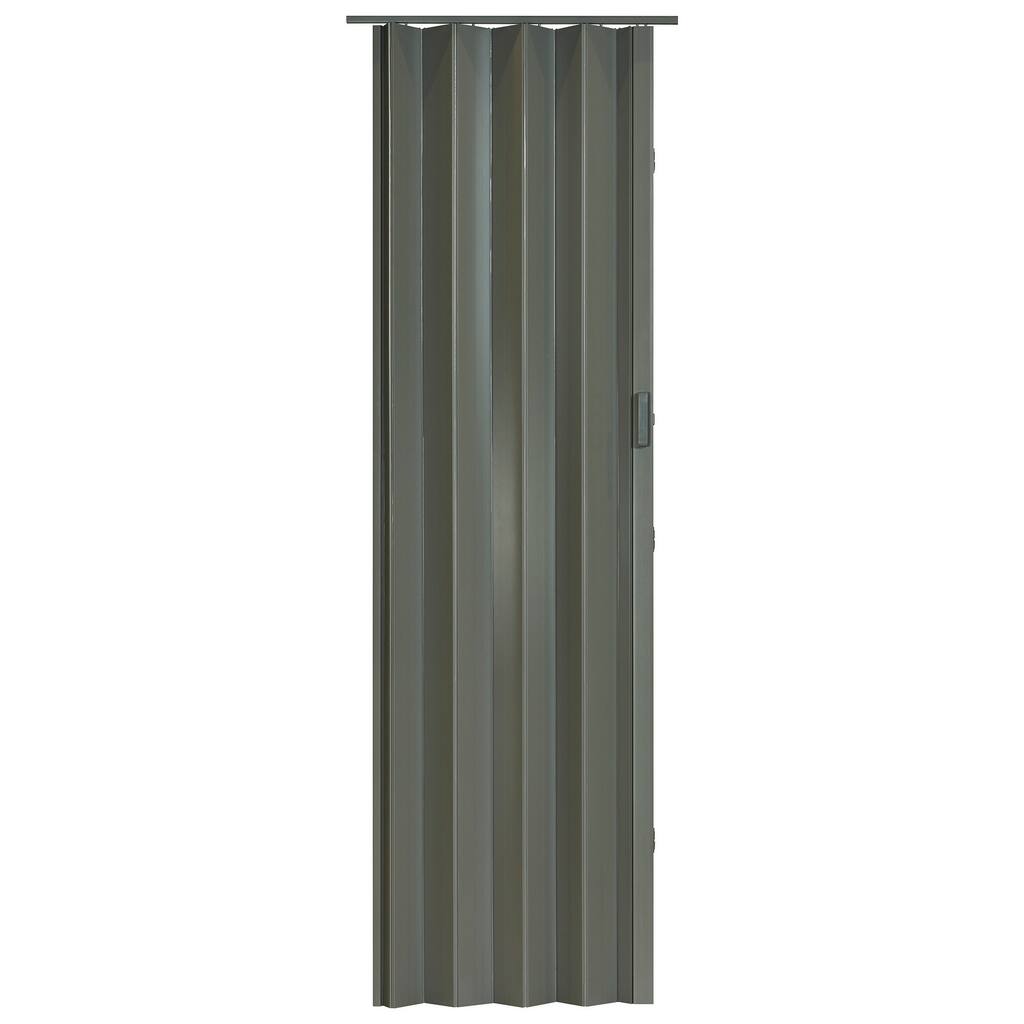 Spectrum Elite City Grey PVC 36-inch x 96-inch Folding Door