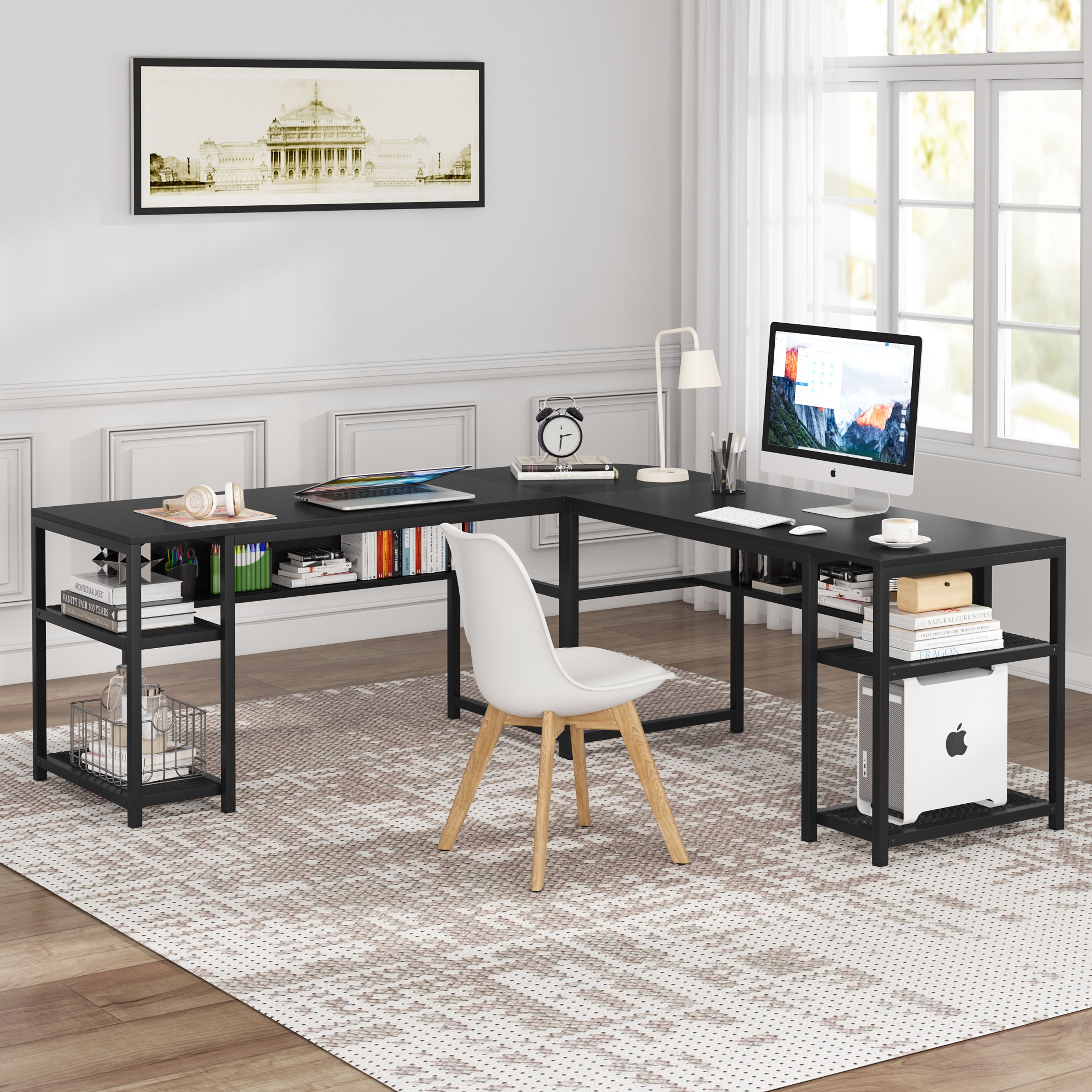 70 inch outlet l shaped desk