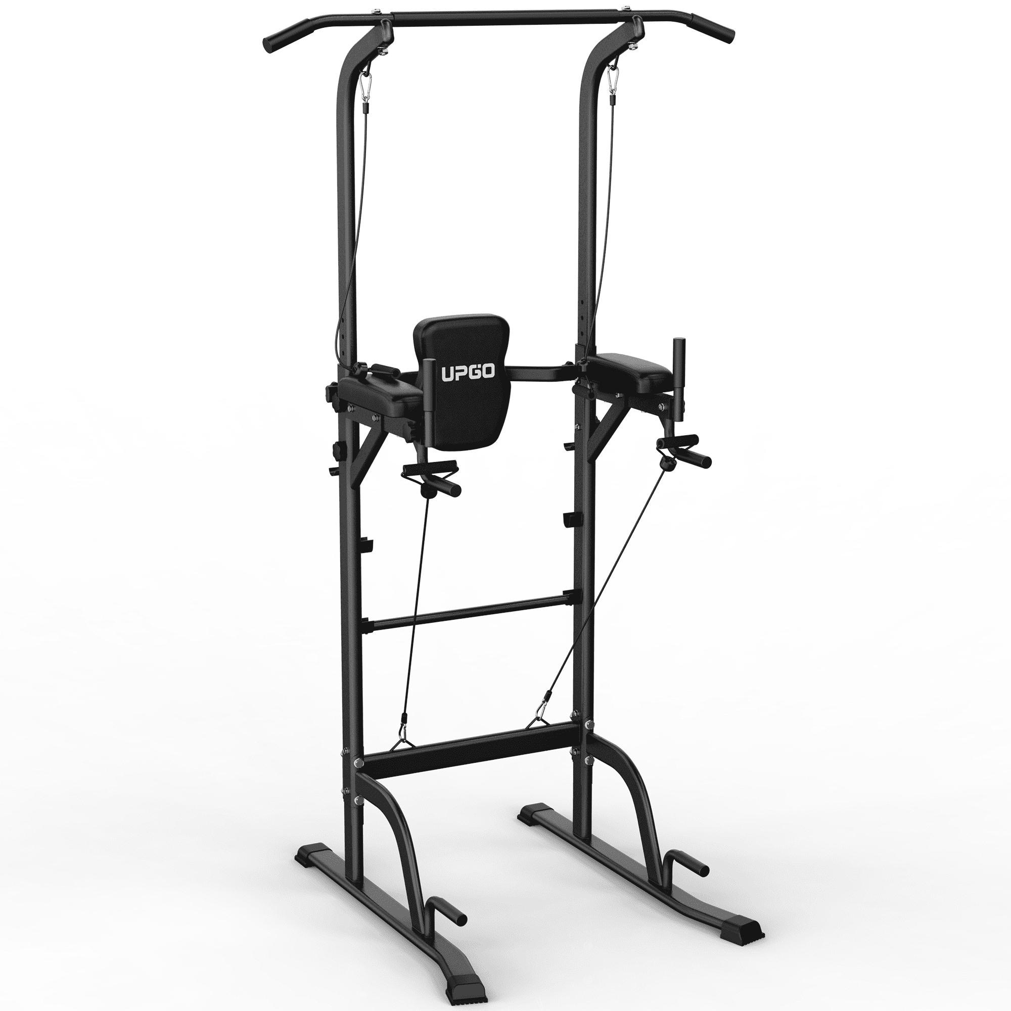 Power tower sale with resistance bands