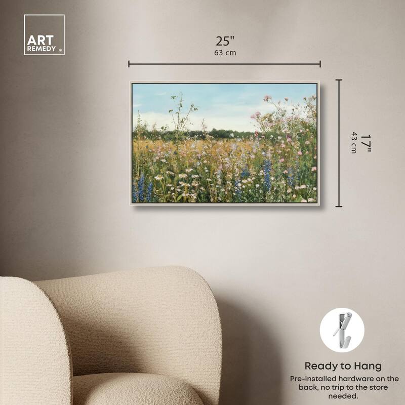 Glimmering Glade Garden II Canvas by Art Remedy