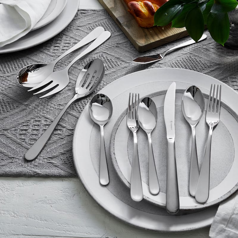Henckels Lucena 65-pc 18/10 Stainless Steel Flatware Set